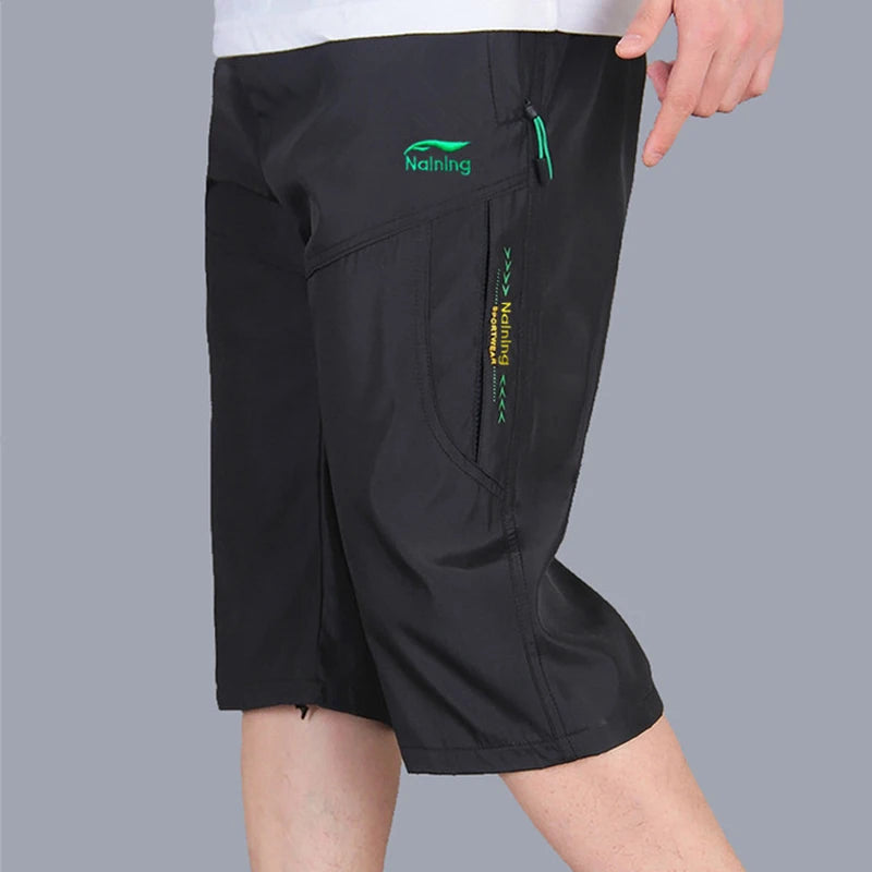 New Summer Men'S Shorts Solid Color Casual Shorts Youth Sportswear Thin Beach Shorts Sweatpants Men Clothes 2024