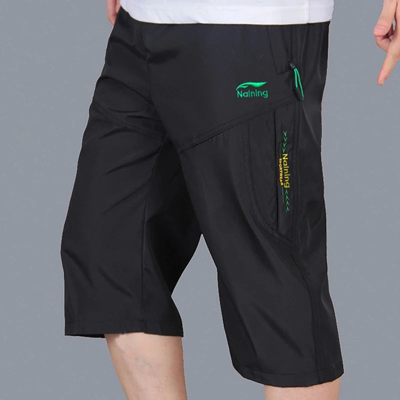 New Summer Men'S Shorts Solid Color Casual Shorts Youth Sportswear Thin Beach Shorts Sweatpants Men Clothes 2024